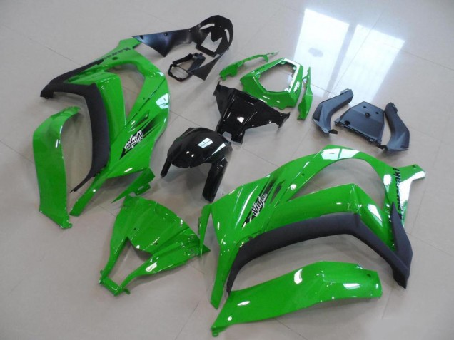 2011-2015 Kawasaki ZX10R Motorcycle Fairings - Green Black OEM Style Canada for Sale