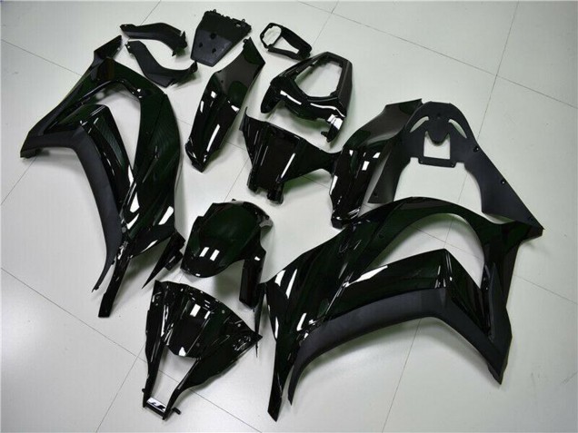 2011-2015 Kawasaki ZX10R Motorcycle Fairings - Glossy Black Canada for Sale