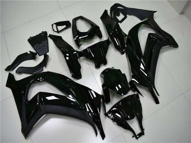 2011-2015 Kawasaki ZX10R Motorcycle Fairings - Glossy Black Canada for Sale
