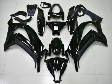 2011-2015 Kawasaki ZX10R Motorcycle Fairings - Glossy Black Canada for Sale