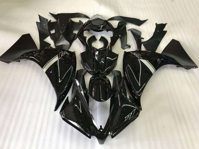 2012-2014 Yamaha YZF R1 Motorcycle Fairings - Glossy Black Canada for Sale