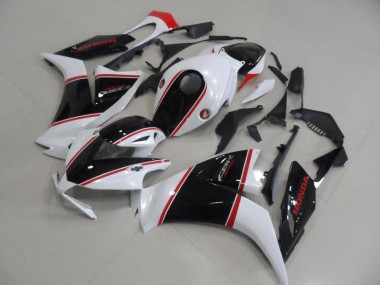 2012-2016 Honda CBR1000RR Motorcycle Fairing - White Red Glossy Black Stripe Canada for Sale