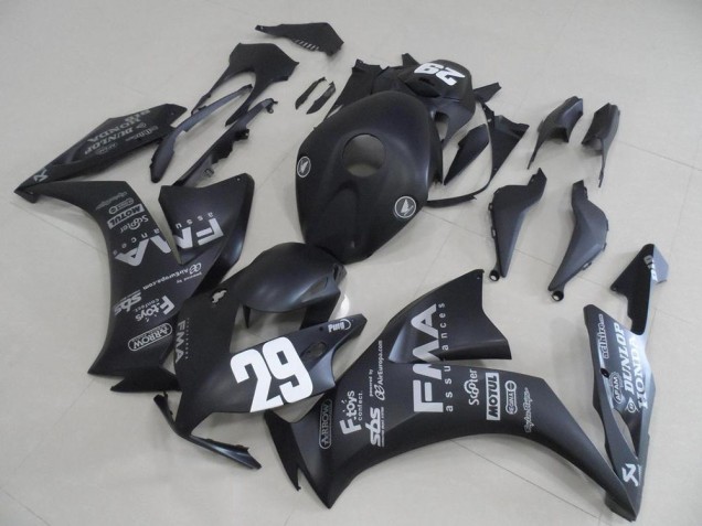 2012-2016 Honda CBR1000RR Motorcycle Fairings - Matte Black Fiaa 29 Canada for Sale