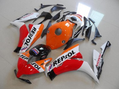 2012-2016 Honda CBR1000RR Motorcycle Fairing Kits - Orange White Red Glossy Black Repsol Canada for Sale
