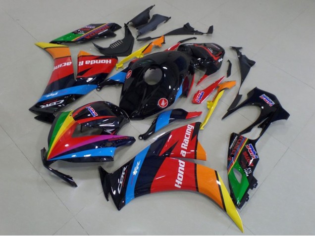 2012-2016 Honda CBR1000RR Motorcycle Fairings - Blue Red Yellow Green Glossy Black Rainbow Canada for Sale