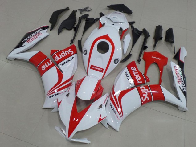 2012-2016 Honda CBR1000RR Motorcycle Fairings - White Red Black Supreme Canada for Sale