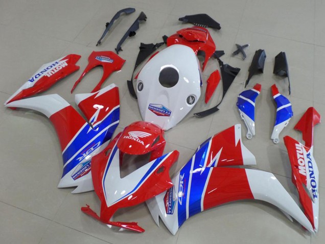 2012-2016 Honda CBR1000RR Motorcycle Fairings - White Red Blue TT Legends Canada for Sale