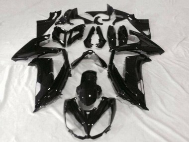 2012-2016 Kawasaki EX650 Motorcycle Fairings - Glossy Black Canada for Sale