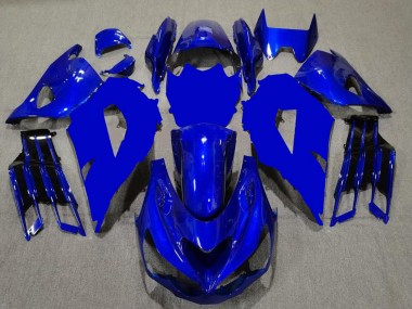2012-2024 Kawasaki ZX14R ZZR1400 Motorcycle Fairings - Blue Black Canada for Sale