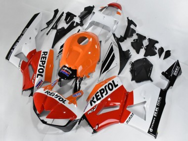 2013-2023 Honda CBR600RR Bike Fairings - Orange White Red Glossy Black Repsol Canada for Sale