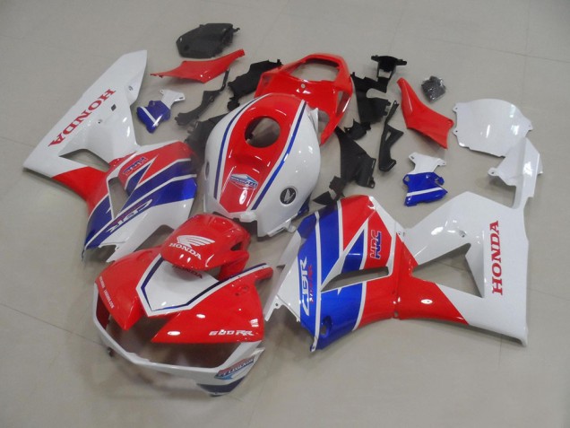 2013-2023 Honda CBR600RR Motorcycle Fairings - White Red Blue TT Legends Canada for Sale