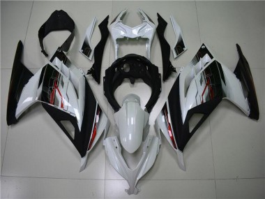 2013-2024 Kawasaki Ninja 300 EX300R Motorcycle Fairing - White Red Black Canada for Sale