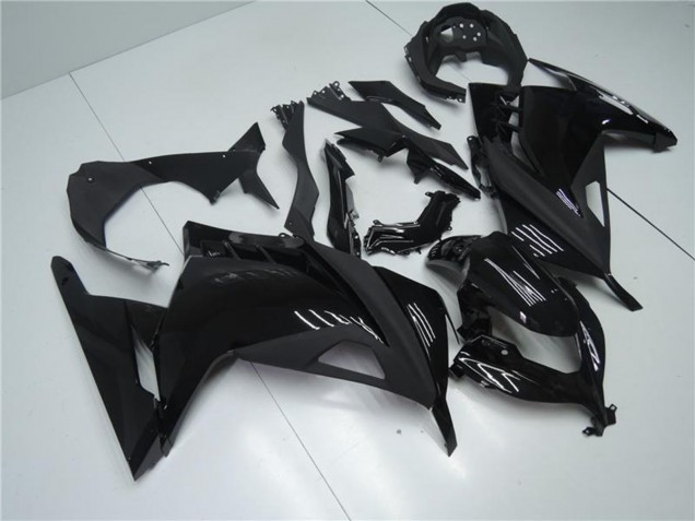 2013-2024 Kawasaki Ninja 300 EX300R Motorcycle Fairings - Glossy Black Matte Black Canada for Sale