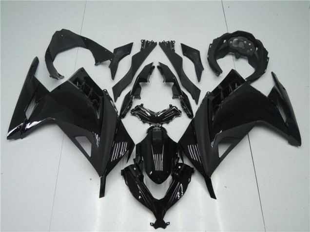 2013-2024 Kawasaki Ninja 300 EX300R Motorcycle Fairings - Glossy Black Matte Black Canada for Sale