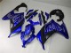 2013-2024 Kawasaki Ninja 300 EX300R Motorcycle Fairings - Blue Black White Flame Canada for Sale