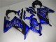 2013-2024 Kawasaki Ninja 300 EX300R Motorcycle Fairings - Blue Black White Flame Canada for Sale