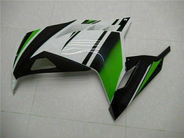 2013-2024 Kawasaki Ninja 300 EX300R Motorcycle Fairings - White Green Black Canada for Sale