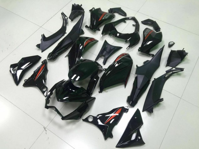 2013-2018 Kawasaki Z800 Motorcycle Fairings - Glossy Black Red Silver Canada for Sale