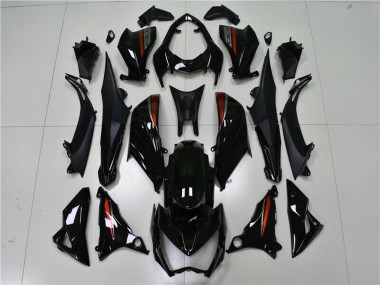 2013-2018 Kawasaki Z800 Motorcycle Fairings - Glossy Black Red Silver Canada for Sale
