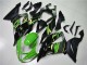 2013-2018 Kawasaki ZX6R Motorcycle Fairings - Green Yellow Glossy Black Matte Black Canada for Sale