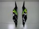 2013-2018 Kawasaki ZX6R Motorcycle Fairings - Green Yellow Glossy Black Matte Black Canada for Sale
