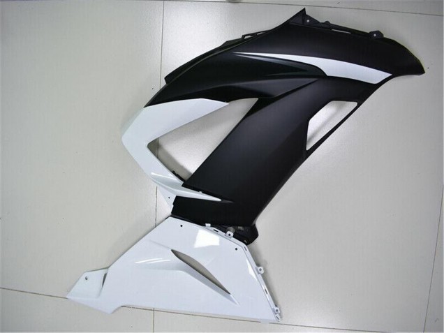 2013-2018 Kawasaki ZX6R Abs Fairings - White Matte Black Canada for Sale