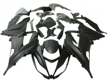 2013-2018 Kawasaki ZX6R Motorcycle Fairing Kits - Matte Black Canada for Sale