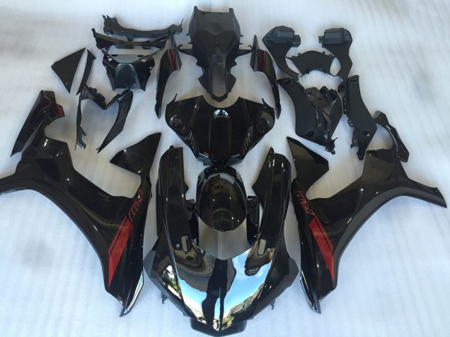 2015-2019 Yamaha YZF R1 Motorcycle Fairings - Glossy Black Red Canada for Sale