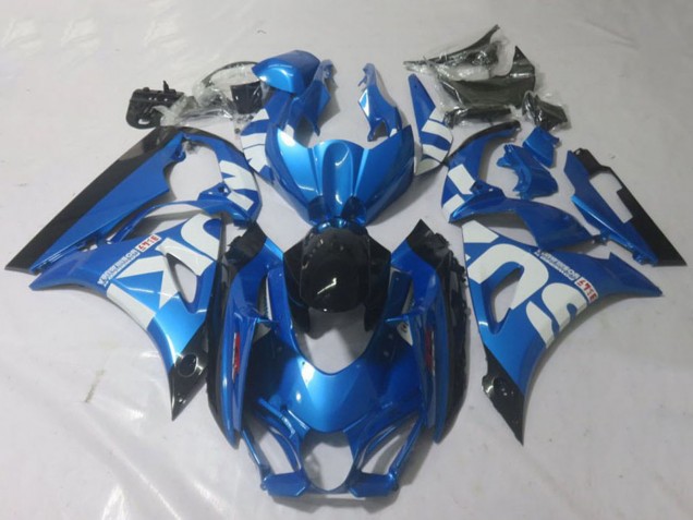 2017-2024 Suzuki GSXR 1000 Motorcycle Fairings - Blue White Black Canada for Sale