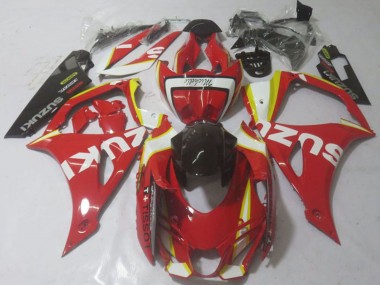 2017-2024 Suzuki GSXR 1000 Motorcycle Fairings - Red Yellow White Canada for Sale
