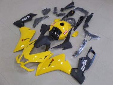 2012-2018 Aprilia RS4 50 125 Motorcycle Fairing - Yellow Matte Black Canada for Sale