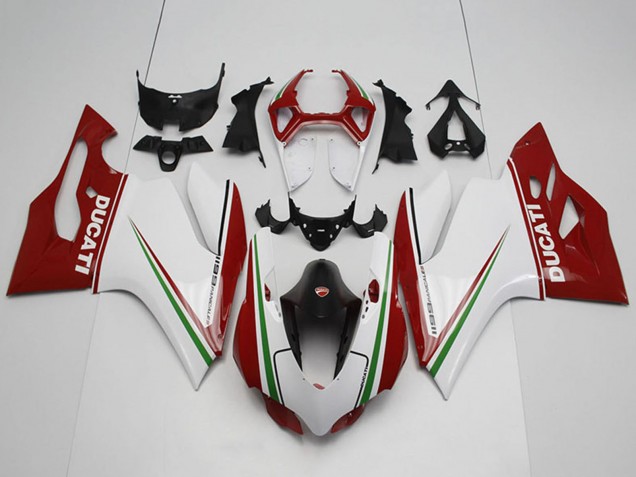 2011-2014 Ducati 1199 Bike Fairings - White Red Black Green Canada for Sale