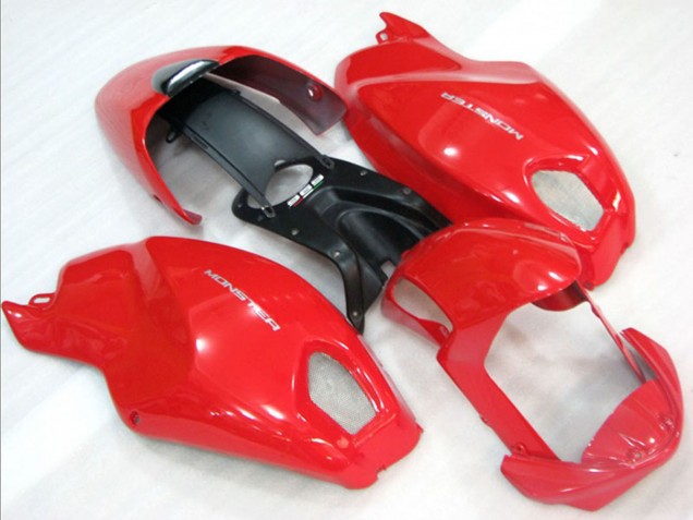 2008-2012 Ducati Monster 696 Motorcycle Fairings - Red Monster Canada for Sale