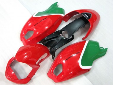 2008-2012 Ducati Monster 696 Motorcycle Fairings - Red White Green Canada for Sale