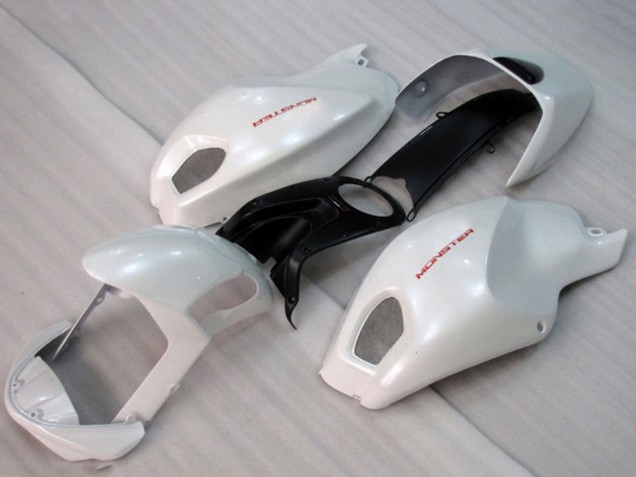2008-2012 Ducati Monster 696 Motorcycle Fairings - White Canada for Sale