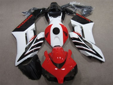 2004-2005 Honda CBR1000RR Motorcycle Fairing - White Red Glossy Black Canada for Sale