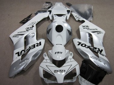 2004-2005 Honda CBR1000RR Motorcycle Fairing Kits - White Silver Black Repsol Canada for Sale
