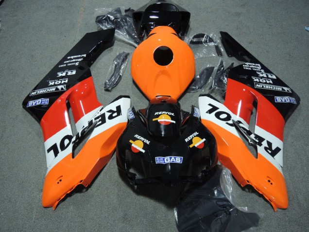 2004-2005 Honda CBR1000RR Abs Fairing Kits - Orange White Red Glossy Black Repsol Canada for Sale