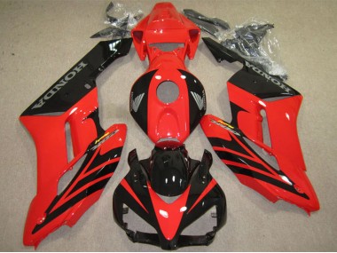 2004-2005 Honda CBR1000RR Motorcycle Fairings - Red Glossy Black Fireblade Canada for Sale