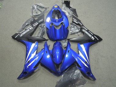 2004-2005 Honda CBR1000RR Motorcycle Fairings - Blue White Matte Black Canada for Sale