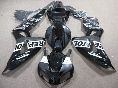 2006-2007 Honda CBR1000RR Motorcycle Fairings - Glossy Black Grey White Repsol Canada for Sale