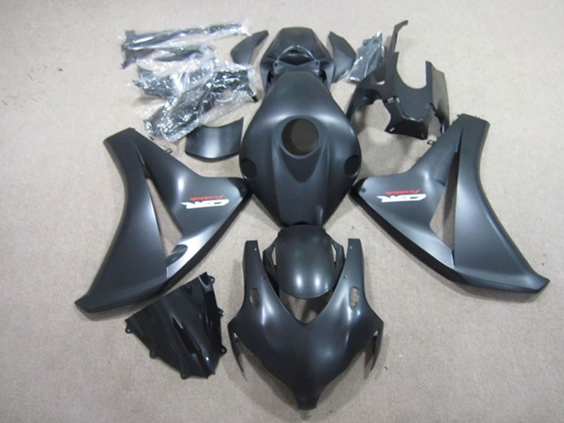 2008-2011 Honda CBR1000RR Motorcycle Fairings Kits - Matte Black Canada for Sale