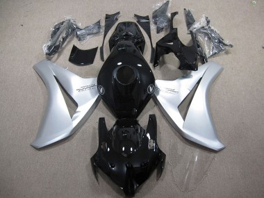 2008-2011 Honda CBR1000RR Motorcycle Fairings - Silver Glossy Black Fireblade Canada for Sale