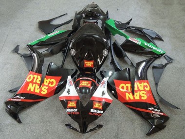 2012-2016 Honda CBR1000RR Motorcycle Fairings - Red Green Yellow Glossy Black San Carlo Canada for Sale