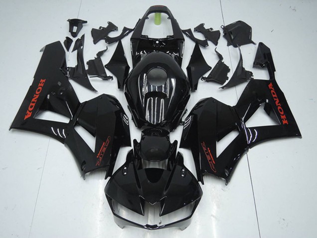 2012-2016 Honda CBR1000RR Motorcycle Fairings - Glossy Black Red Decal Canada for Sale