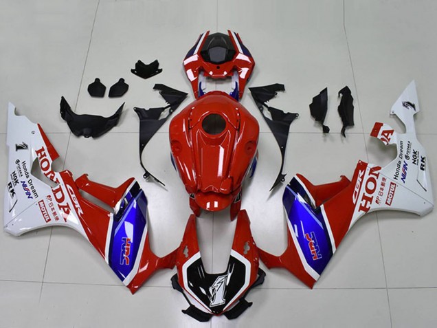 2017-2023 Honda CBR1000RR Motorcycle Fairing - White Red Blue Black HRC Canada for Sale