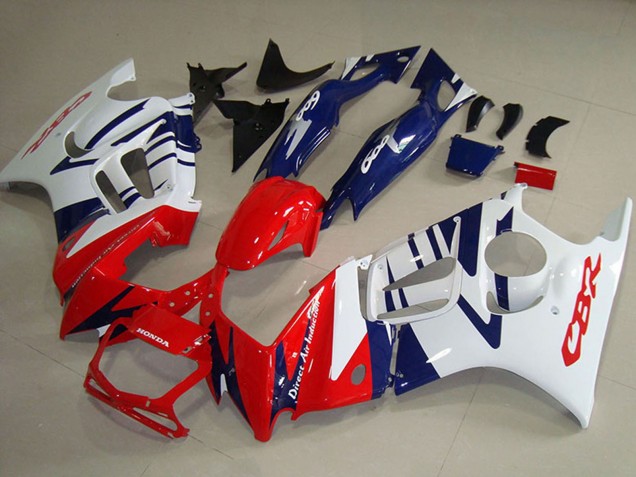 1995-1996 Honda CBR600 F3 Motorcycle Fairings - White Red Blue Canada for Sale