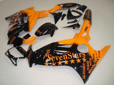1995-1996 Honda CBR600 F3 Motorcycle Fairings - Orange Glossy Black SevenStars Canada for Sale