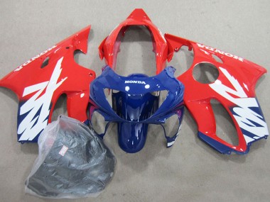 1999-2000 Honda CBR600 F4 Motorcycle Fairings - Red Dark Blue Canada for Sale