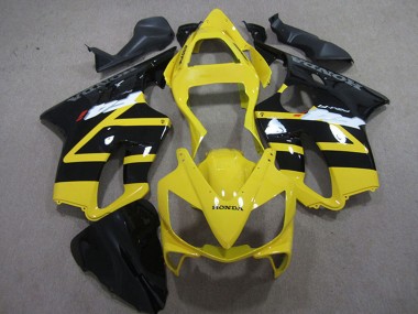 2001-2003 Honda CBR600 F4i Motorcycle Fairing Kits - Yellow Glossy Black Canada for Sale